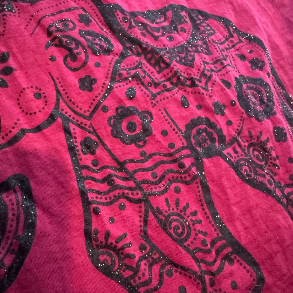 Vanity Deep Red Tank top